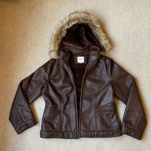 Sonoma | Faux Suede & Fur Coat